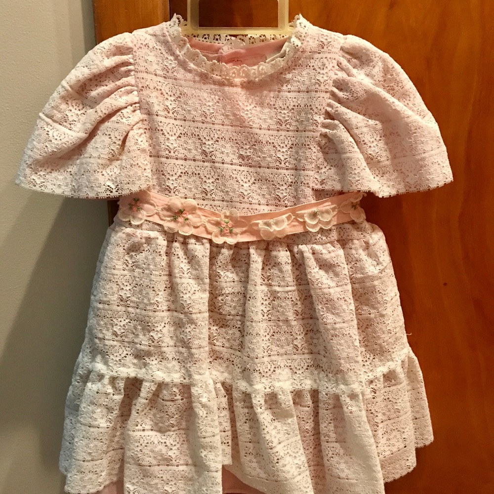 White Lace Nannette Dress